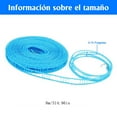 thumbnail image 4 of Christmas Decorations Averting and Windproof Fence Style Clothesline. Thickened Nylon Quilt Drying Rope. No Drilling Required. Indispensable for Outdoor Travel., 4 of 9