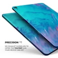 thumbnail image 3 of DesignSkinz Marbleized Ocean Blue Full-Body Skin Decal Wrap Cover for iPad 4th Gen (A1458/A1459/A1460), 3 of 4