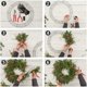 thumbnail image 5 of de Alambre 14 Pulgadas Forma Redonda Metal Hacer Anillos para la Fiesta Navidad DecoracióN del Hogar Paquete 2 Bricolaje, 5 of 5
