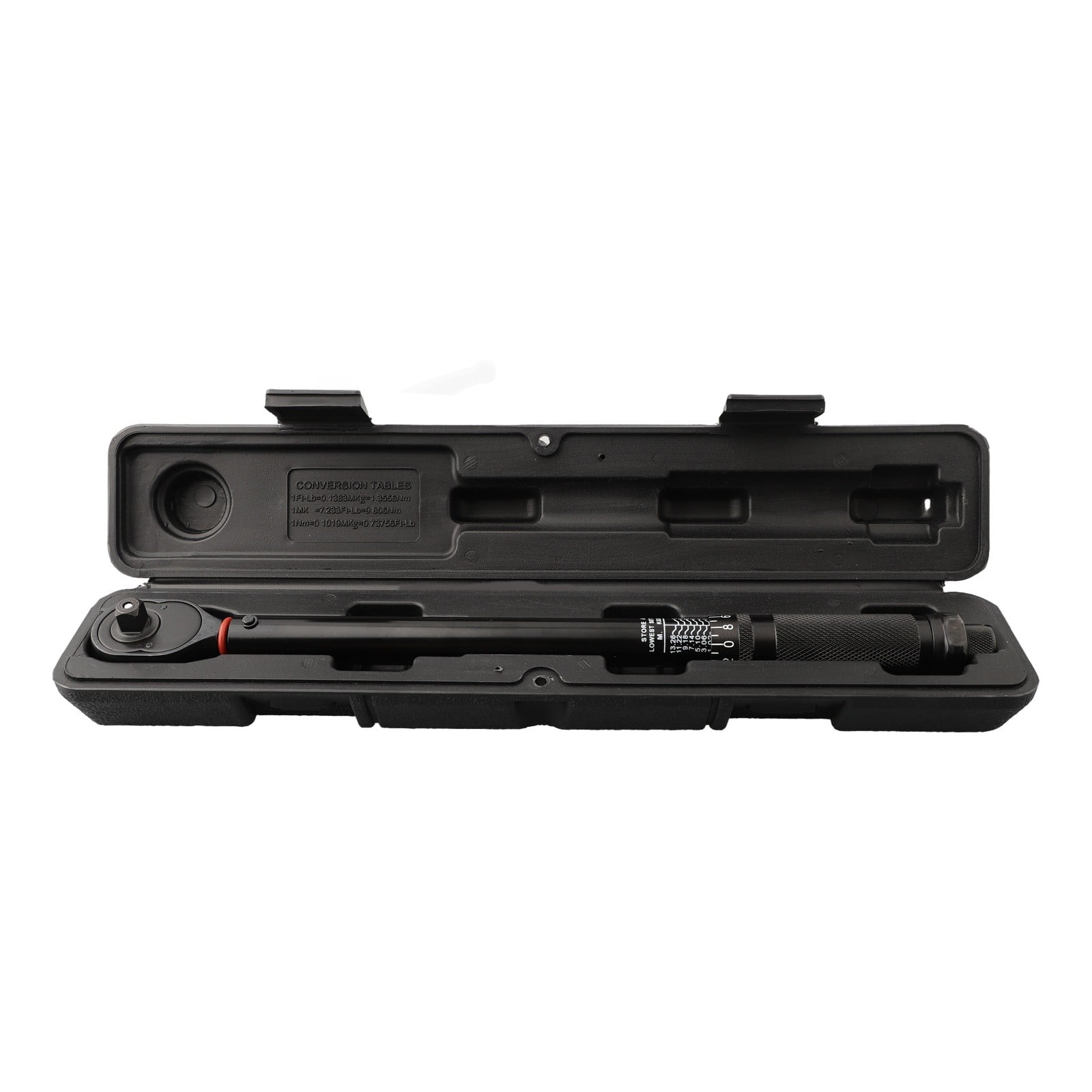 3/8Inch Drive Adjustable Click Torque Wrenches 10-130N.M With Case Hcs
