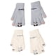 thumbnail image 1 of 2 pares de guantes de invierno cálidos para mujer con pantalla táctil, guantes térmicos de punto con forro polar de lana para clima frío, 1 of 6