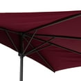 thumbnail image 2 of Parasol d'extérieur CorLiving Versa de 2,6 m avec cadre en acier pour petits espaces, 2 of 9