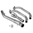 thumbnail image 1 of Système d'Échappement Complet pour Moto, Lien de Tuyau avant pour Yamaha YZF-R25 YZF-R3 2015-2018, 1 of 11