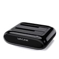 thumbnail image 1 of Estación de acoplamiento de disco duro WAVLINK de doble bahía USB 3.0 a SATA, 1 of 6