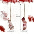 thumbnail image 2 of Hand And Foot Breaking Horror Party Decoration, Hand50*11*4Cm Foot52*7*19Cm Durable Realistic Shapes Exquisite Craftsmanship, Perfect For Gatherings Carnivals, 2 of 5