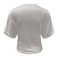 thumbnail image 4 of Kureaily Women's T Shirts For Daily Wear Round Neck Casual Fit Versatile Style For Spring And Summer Perfect With Jeans Summer Tops, 4 of 5