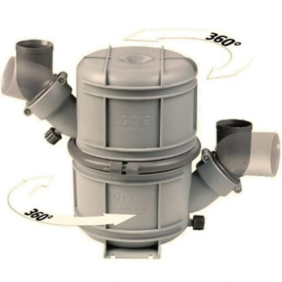 VETUS NLP60 Plastic Waterlock, 2.4" Rotatable