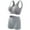 Gray, variant on Lovskoo Women's 2024 Bra and Panty Set Bralette Top Comfort Everyday and Sports Beige