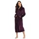 thumbnail image 1 of Camisón con solapa de color liso estampado, bata de baño para otoño e invierno, ropa de dormir gruesa, larga, de franela de gran tamaño, ropa para el hogar para parejas, 1 of 6