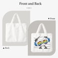 thumbnail image 2 of Rocae Panda with Sun glasses or Plush Underarm Bag White Furry Purse Handbag for Autumn and Winter, 2 of 7
