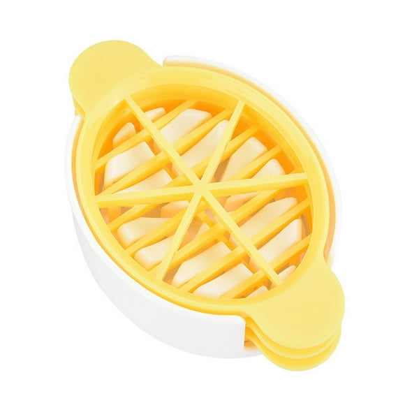 Hearth & Gear Versatile Egg Slicer For Hard Boiled Eggs & Soft Fruits Hard Boiled Egg Cutter Strawberry Ham Slicer Screen for Cutting on Lettuce Chopper Rib Seasoning Tray Tropical Housewares Pizza