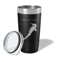 thumbnail image 2 of Lake Las Vegas Map Tumbler Travel Mug Insulated Laser Engraved Coffee Cup Nevada 20 oz Black, 2 of 5