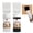 White+Black, variant on 2-in-1 Wood Refinishing Paint Brush Kit, No Drip Design with High-Density Bristles for Furniture Doors Cabinets.