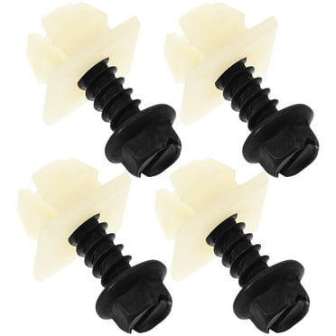 Car License Plate Screws Frame Fixing Replaceable for Mounting Accessories Clips Kit