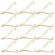 thumbnail image 3 of Gancho marcador zinc aleación joyería haciendo marca marca mark oficina decoración colgantes casera bricolaje accesorios antiguos oro 24 piezas Eigraketly  HA010512-03, 3 of 7