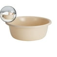 thumbnail image 1 of Dvruxg Thickened Plastic Washbasin, Large Square Laundry Tub, Multipurpose Kitchen Basin for Dormitory Foot Soaking & Vegetable Washing, 1 of 5