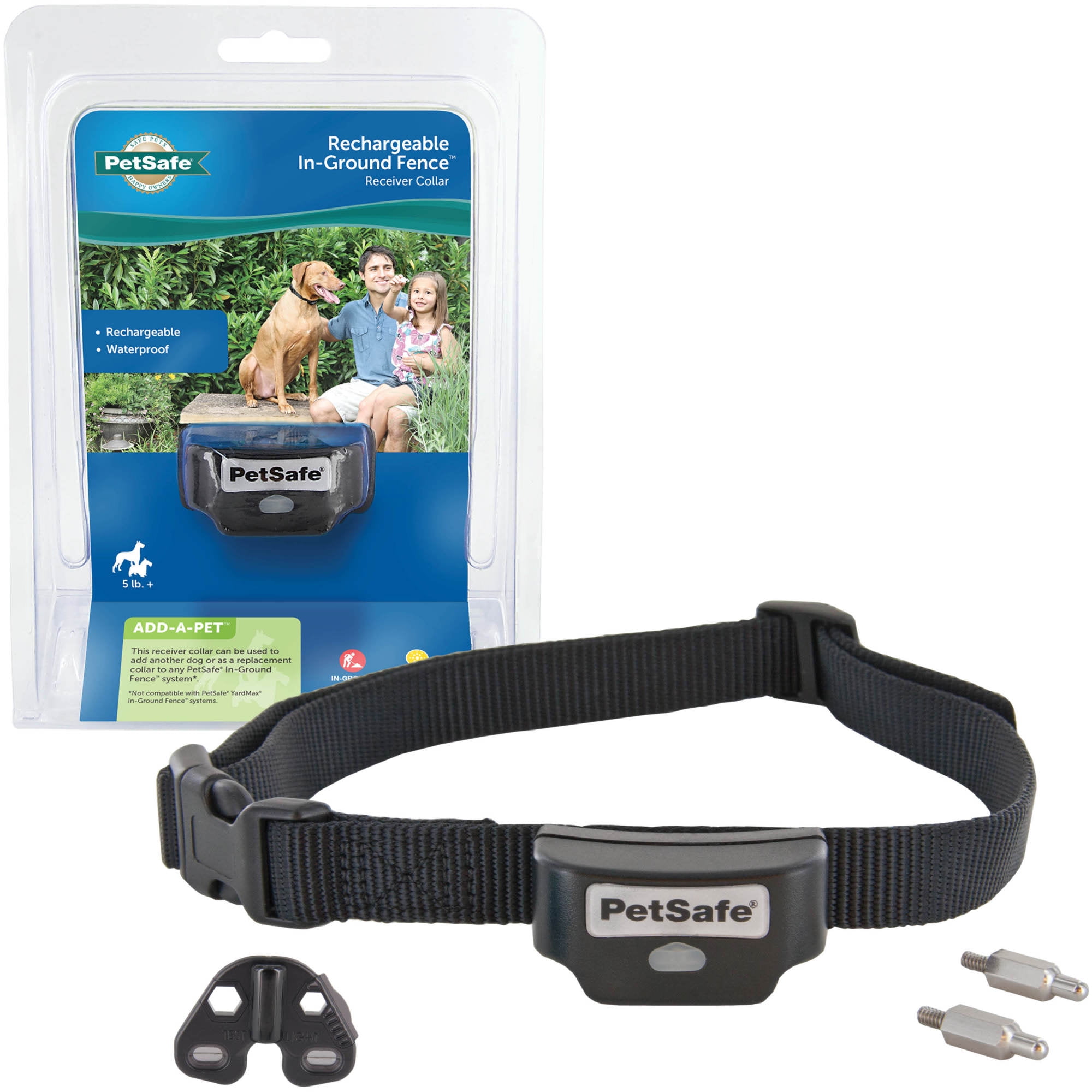 PetSafe Rechargeable Collar for Wireless Fence Stay Play FREE Strap 