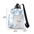 thumbnail image 3 of FORMRS Women's Travel Backpack Purse Anti-theft Hidden Pockets Casual Shoulder Bag, Blue Butterfly, 3 of 7