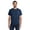 Blue, variant on ComfortWash by Hanes Unisex 5.5 oz., 100% Ringspun Cotton Garment-Dyed T-Shirt with Pocket - GDH150
