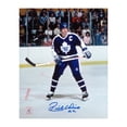 thumbnail image 1 of Rick Vaive Capitaine des Maple Leafs de Toronto Autographié Photo 8x10, 1 of 1