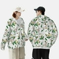 thumbnail image 6 of Fotbe Lilies Flowers Men's Women's UPF 50+ Sun Protection Jacket Hooded Cooling Shirt with Pockets Hiking Outdoor Performance-XX-Large, 6 of 9