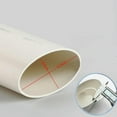 TUMALL Offset Toilet Flange Extension Drain Pipe Connector PVC Offset