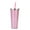 type:style2, variant on Glass with lid and straw, Plastic, 700ml, Turquoise