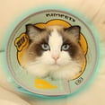 thumbnail image 4 of CBFFDC Pet Recovery Collar Adjustable Waterproof Anti Licking Pet Collar Ultralight Fastener with Cartoon Pattern Prevent Licking After Surgery, 4 of 7
