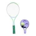 thumbnail image 4 of Pelota de rebote ligera para entrenamiento de tenis, ideal para niños y adolescentes, con raqueta de tenis de 21 pulgadas. Verde, 4 of 8