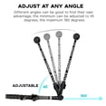 thumbnail image 2 of Multi-angle Golf Swinging Trainer Telescopic Golf Swing Training Aid Tool Golf Posture Corrector, 2 of 8