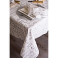 thumbnail image 5 of DII 60x104" Modern Cotton Christmas Collage Tablecloth in Silver, 5 of 5