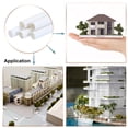 thumbnail image 5 of 5pcs 20" Plastic Model Tube ABS Solid Round Bar 0.2" OD White Easy Processing for Model Making DIY, 5 of 5