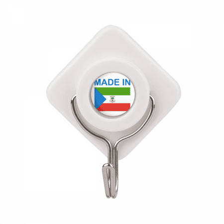 

Equatorial Guinea Country Adhesive Wall Hooks Hanging Self Sticky