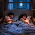 thumbnail image 5 of Easter Pink Bunny Interactive Plush Toy with Breathing Motion & Glowing Night Light Soft Stuffed Animal Soothing Companion Cuddly Toy Hug Doll for Bedtime Sensory Play Kids, 5 of 5