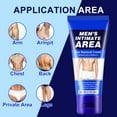 Kangnenghuishiye MaleIntimate Area Hair RemovalCream, Gentle and Non Irritating Hair Removal