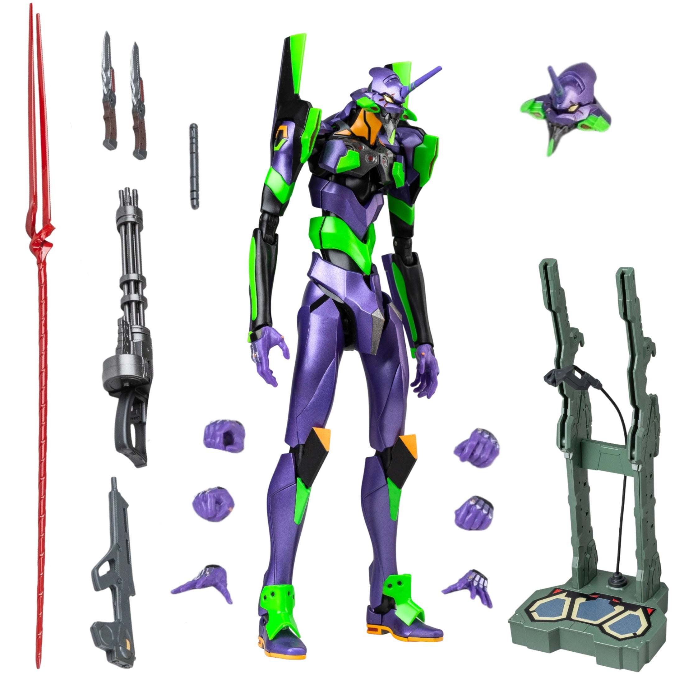 Soul of Chogokin GX-22 Neon Genesis Evangelion Silver Eva 04 Die