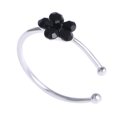 thumbnail image 1 of Heliisoer Raccords en Cuivre Bijoux Perçage Plaqué Argent en Forme de C, 1 of 1
