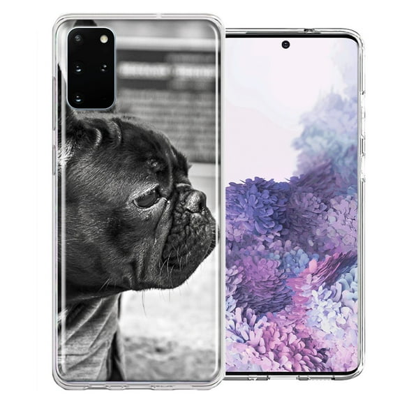 MUNDAZE For Samsung Galaxy S20 French Bulldog Design Double Layer Phone Case Cover