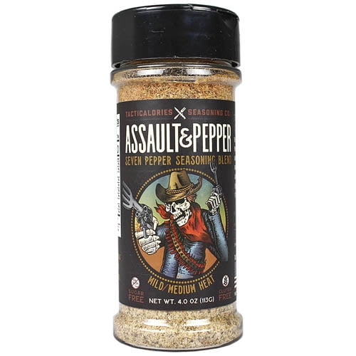 Tacticalories Assault & Pepper Seven Pepper Seasoning Garlic Onion