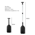 thumbnail image 3 of Paleta Tmvgtek Telescopio Portátil Retráctil Rafting Boat Paddle Para Deportes Acuáticos (Negro) Tmvgtek Para Estrenar, 3 of 3