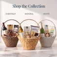 thumbnail image 7 of Best Choice Products Handwoven Medium Mother's Day Gift Basket, 20 inch Basket Basket w/Collapsible Handle - Natural, 7 of 7
