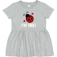 thumbnail image 3 of Inktastic First Birthday Ladybug 1 Year Old Girls Baby Dress, 3 of 5