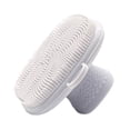 thumbnail image 3 of Cepillos faciales Salvador herramienta de cuidado de fregado flexible cepillo de lavado facial de silicona suave blanco, 3 of 9