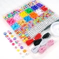 thumbnail image 2 of Kit para hacer pulseras, kit de cuentas para hacer pulseras para principiantes, cuentas para hacer pulseras de la amistad, 2 of 5