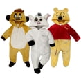 thumbnail image 1 of Kit 3 Mamelucos con Gorro Bordado Disney Timon, Pua, Winnie Pooh Disney KitB176, 1 of 5