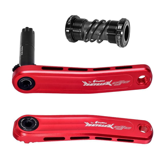 170mm Bicycle Crankset Crank Arm Set MTB Mountain Bike Crank Set with Bottom Bracket