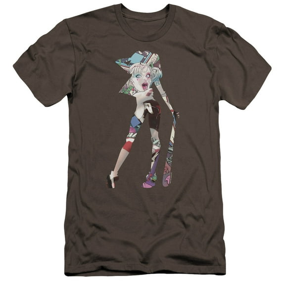 Batman - Scene Inside - Premium Slim Fit Short Sleeve Shirt - XX-Large