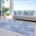 thumbnail image 6 of Addison Rugs Chantille Indoor/Outdoor Transitional Abstract Blue Washable Rectangle Rug, 10' x 14', 6 of 6