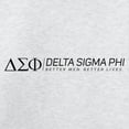 thumbnail image 3 of CafePress - Delta Sigma Phi Black Logo Sweatshirt - Crew Neck Sweatshirt, 3 of 4