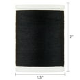 thumbnail image 5 of (3 pack) Hello Hobby Black 400 100% Polyester All Purpose Thread, 300 Yards, 5 of 7